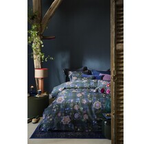 Pip Studio Dekbedovertrek Flores Felices Donkerblauw 140x200/220