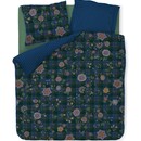 Pip Studio Pip Studio Dekbedovertrek Flores Felices Donkerblauw 140x200/220