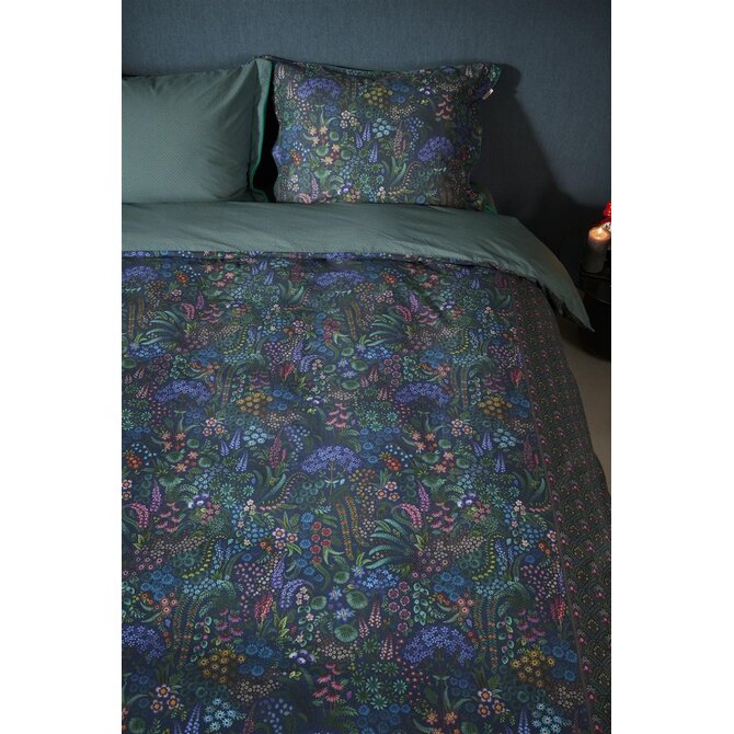 Pip Studio Dekbedovertrek Querida Donkerblauw 260x200/220
