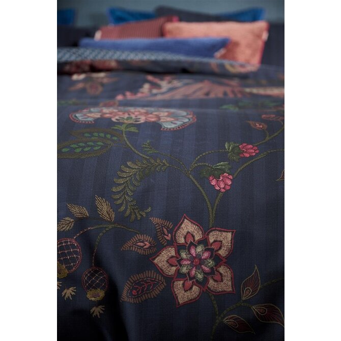 Pip Studio Dekbedovertrek Buenas Noches Donkerblauw 140x200/220 Pip Studio Dekbedovertrek Buenas Noches Donkerblauw 140x200/220