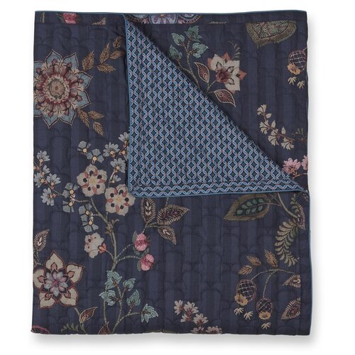 Pip Studio Pip Studio Buenas Noches Quilt Donkerblauw 150x200 cm