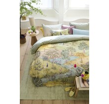 Pip Studio Dekbedovertrek Cabrera Groen 240x200/220