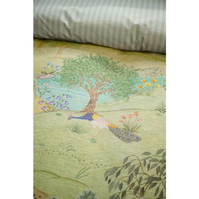 Pip Studio Dekbedovertrek Cabrera Groen 240x200/220 Pip Studio Dekbedovertrek Cabrera Groen 240x200/220