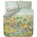 Pip Studio Pip Studio Dekbedovertrek Cabrera Groen 240x200/220