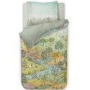 Pip Studio Pip Studio Dekbedovertrek Cabrera Groen 240x200/220