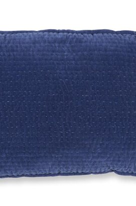 Pip Studio Velvet Sky sierkussen Donkerblauw 40x60 cm