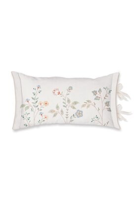 Pip Studio Campo de flores sierkussen Gebroken wit 35x60 cm