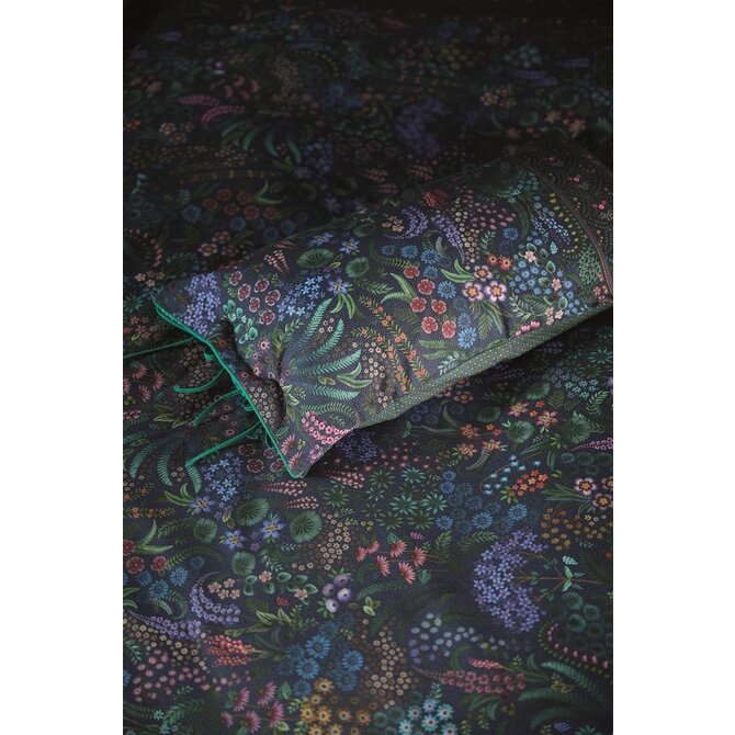 Pip Studio Querida sierkussen Donkerblauw 35x60 cm