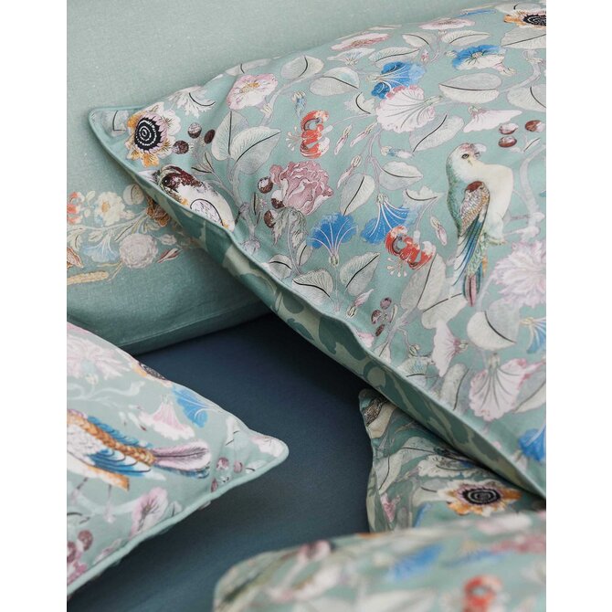 Essenza Aleste Dekbedovertrek Surf green 240x200/220 Essenza Aleste Dekbedovertrek Surf green 240x200/220