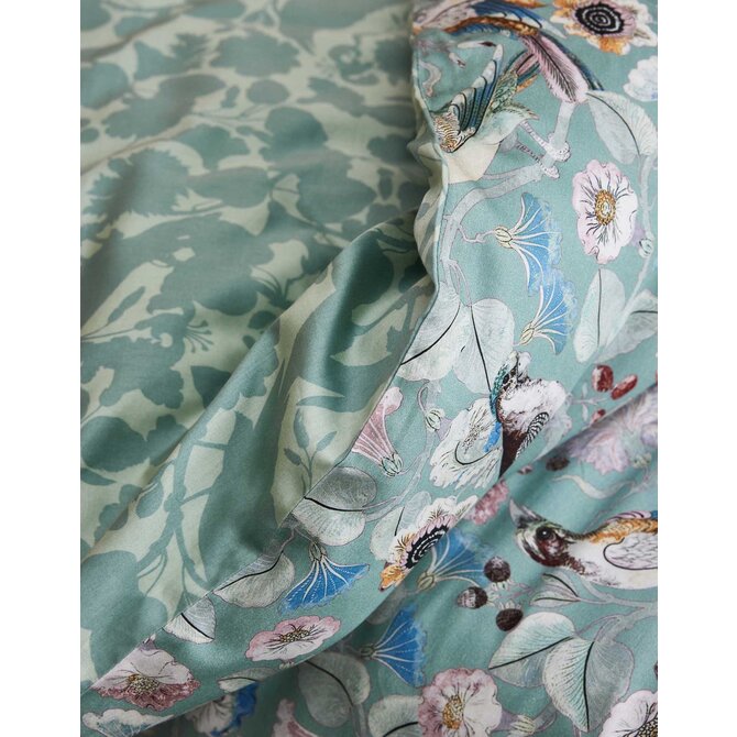 Essenza Aleste Dekbedovertrek Surf green 140x200/220 Essenza Aleste Dekbedovertrek Surf green 140x200/220