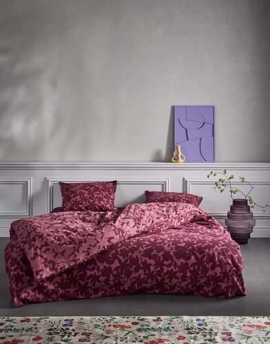 Essenza Essenza Imara Dekbedovertrek Burgundy 140x200/220 afbeelding