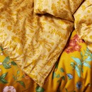 Essenza Essenza Marigold Dekbedovertrek Flower ochre 240x200/220