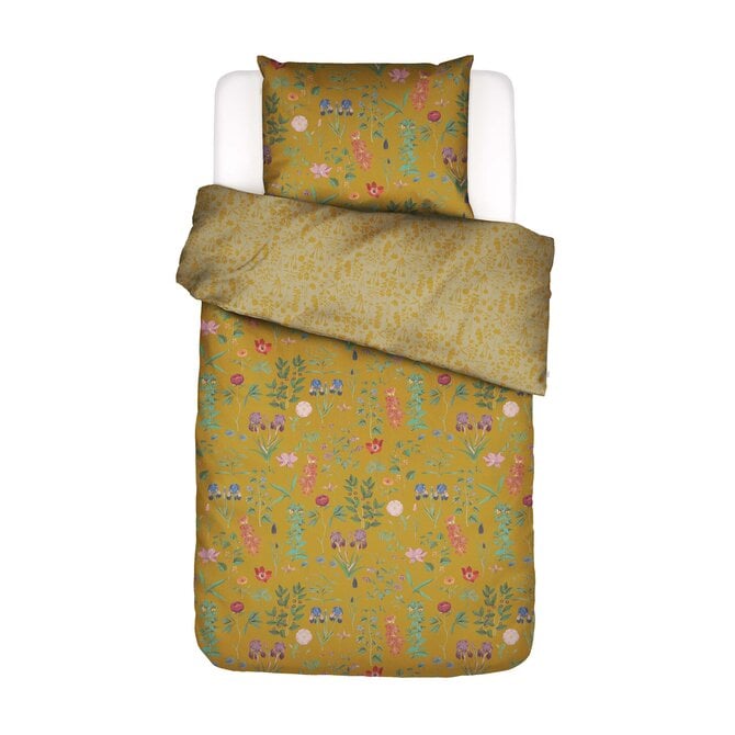 Essenza Marigold Dekbedovertrek Flower ochre 240x200/220