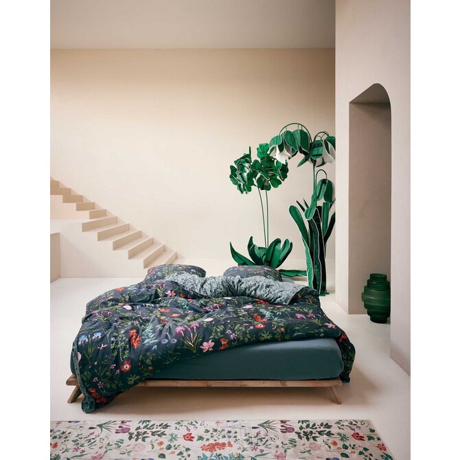 Essenza Marigold Dekbedovertrek Slate grey 240x200/220