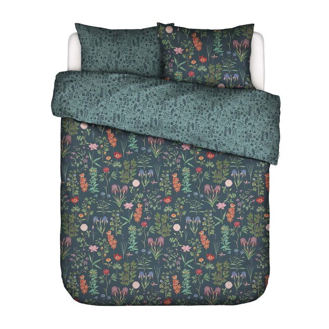 Essenza Marigold Dekbedovertrek Slate grey 240x200/220 Essenza Marigold Dekbedovertrek Slate grey 240x200/220