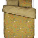 Essenza Essenza Marigold Dekbedovertrek Flower ochre 260x200/220