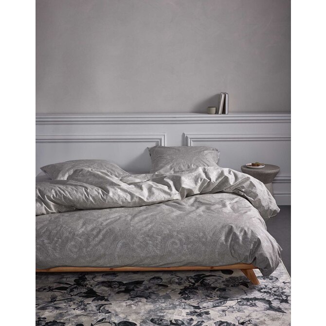 Essenza Fabrice Dekbedovertrek Cloud grey 200x200/220 Essenza Fabrice Dekbedovertrek Cloud grey 200x200/220