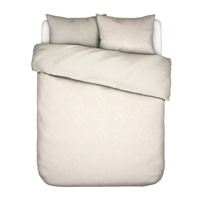 Essenza Fabrice Dekbedovertrek Ivory 200x200/220 Essenza Fabrice Dekbedovertrek Ivory 200x200/220