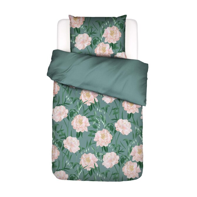 Essenza Dorothea Dekbedovertrek Soft teal 200x200/220 Essenza Dorothea Dekbedovertrek Soft teal 200x200/220