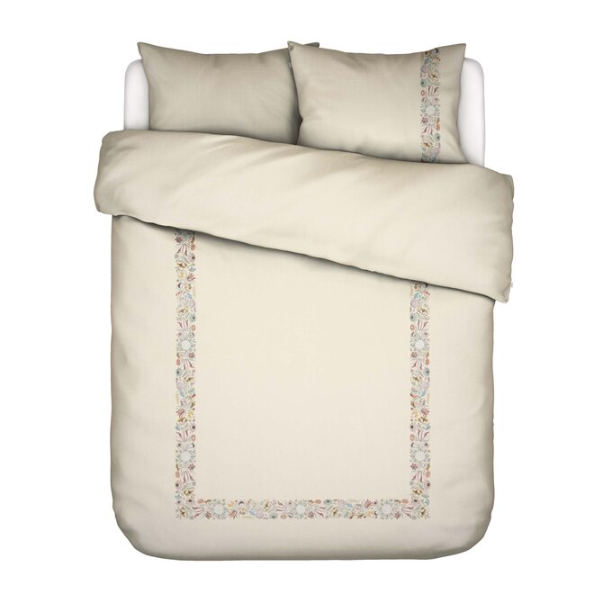 Essenza Veroniq Dekbedovertrek Vanilla 260x200/220 Essenza Veroniq Dekbedovertrek Vanilla 260x200/220