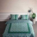 Essenza Essenza Valeria Dekbedovertrek Subtle green 200x200/220
