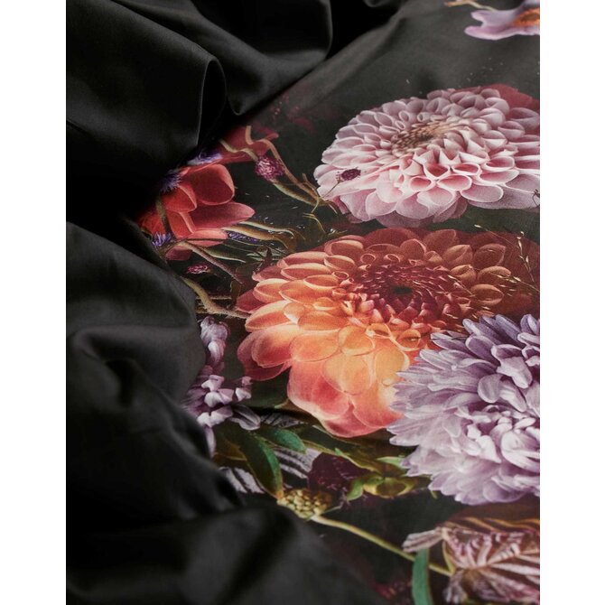 Essenza Bouquet Dekbedovertrek Anthracite 260x200/220 Essenza Bouquet Dekbedovertrek Anthracite 260x200/220