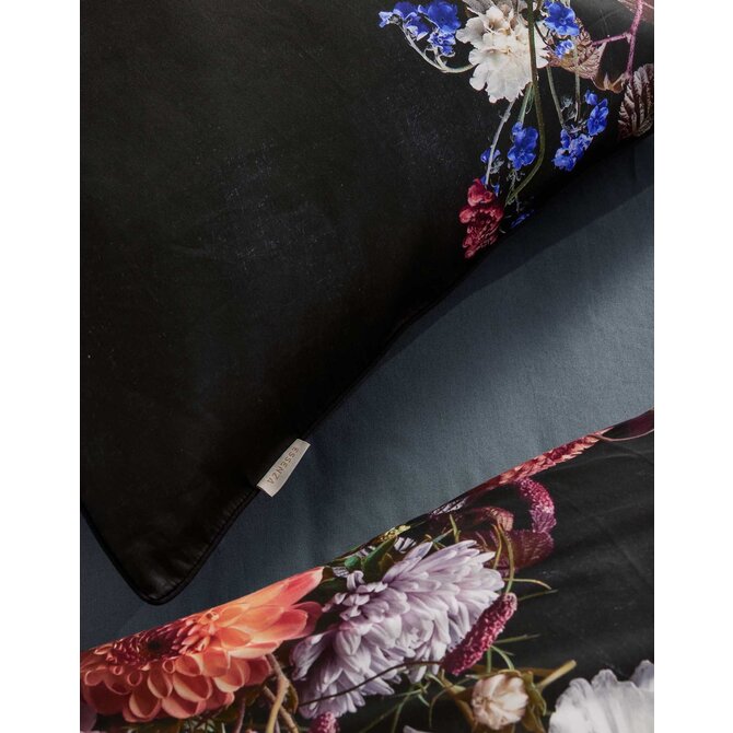 Essenza Bouquet Dekbedovertrek Anthracite 260x200/220 Essenza Bouquet Dekbedovertrek Anthracite 260x200/220