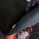 Essenza Essenza Bouquet Dekbedovertrek Anthracite 140x200/220