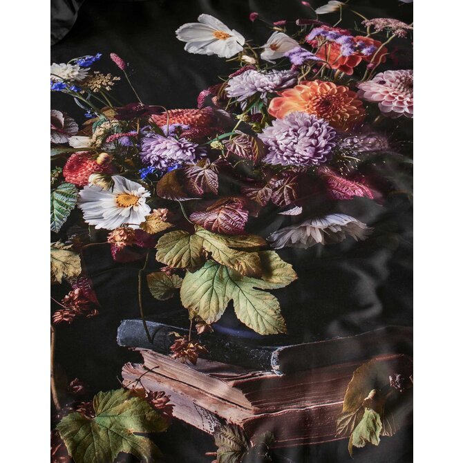 Essenza Bouquet Dekbedovertrek Anthracite 200x200/220