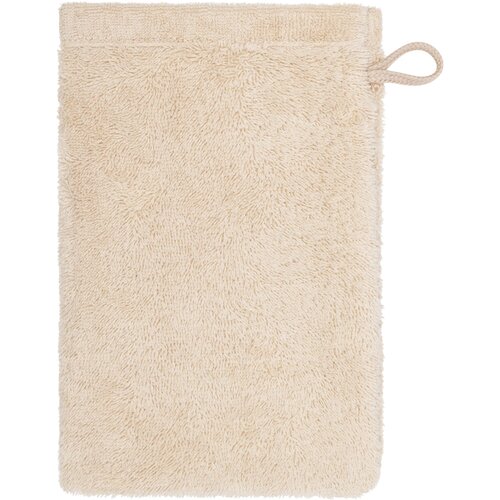 Cawö Cawo Lifestyle Uni Washandje 16/22 beige afbeelding