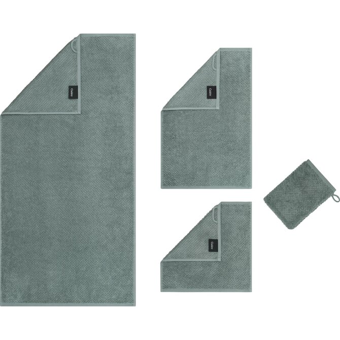 Cawo Pure Uni Washandje 16/22 mystic green