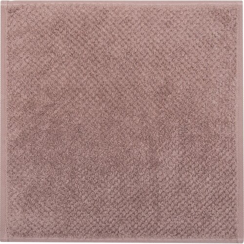 Cawö Cawo Pure Uni Gezichtsdoekje 30/30 vintage rose afbeelding