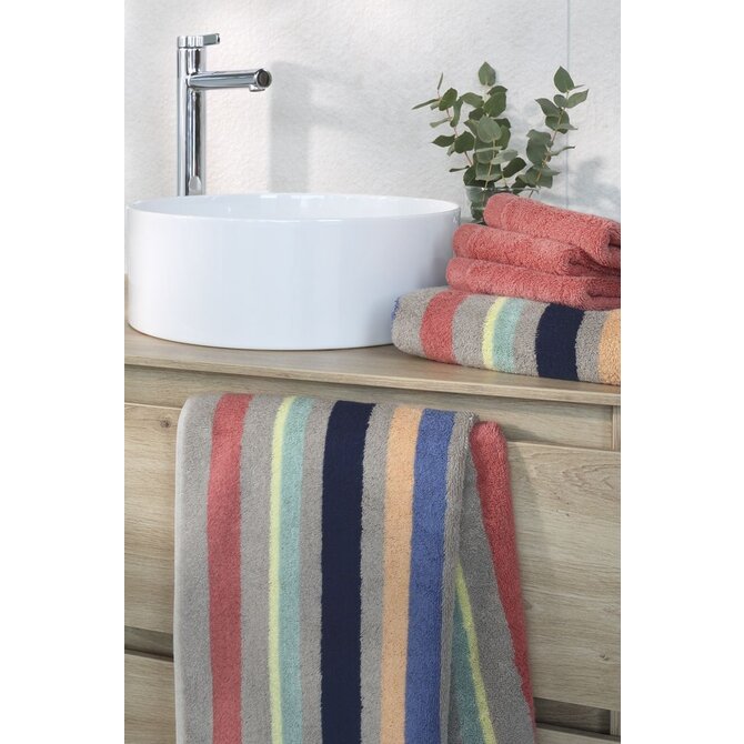 Cawo Play Blockstreifen Handdoek 50/100 multicolor Cawo Play Blockstreifen Handdoek 50/100 multicolor