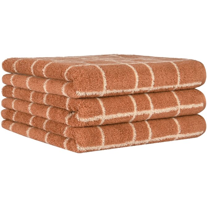 Cawo Atelier Allover print Handdoek 50/100 koper