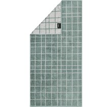 Cawo Atelier Allover print Handdoek 50/100 fjord