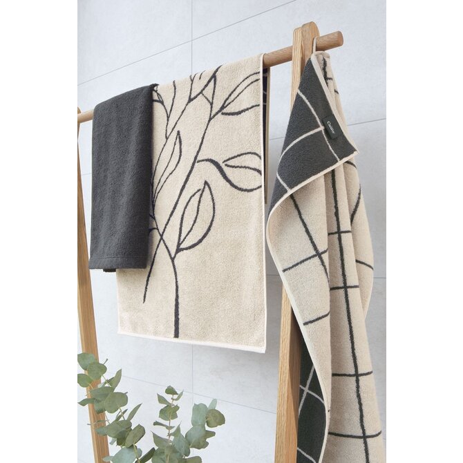 Cawo Atelier Lines Handdoek 50/100 beige