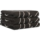 Cawö Cawo Atelier Floral Handdoek 50/100 basalt