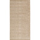 Cawö Cawo Noblesse Elegance Allover print Handdoek 50/100 sand