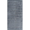 Cawö Cawo Noblesse Elegance Allover print Washandje 16/22 nachtblauw