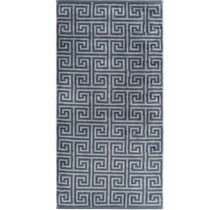 Cawo Noblesse Elegance Allover print Badlaken 80/150 nachtblauw