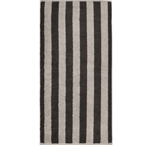 Cawo Pure Strepen Handdoek 50/100 basalt