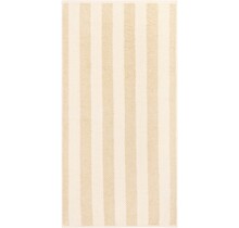 Cawo Pure Strepen Handdoek 50/100 beige