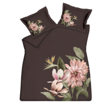 Vandyck Paradise Bloom Lits-jumeaux (240x200/220) dark chocolate