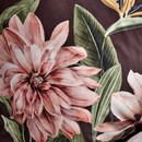 Vandyck Vandyck Paradise Bloom kussensloop 60x70 Dark Chocolate