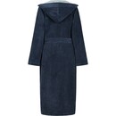 Cawö Cawo Dames  Home Badjas met Capuchon Uni 40/42 sea