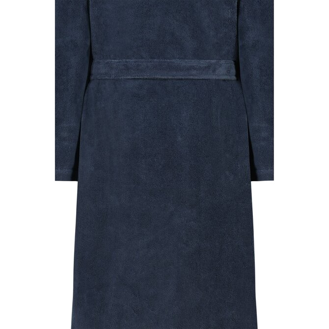 Cawo Dames  Home Badjas met Sjaalkraag Uni 40/42 sea Cawo Dames  Home Badjas met Sjaalkraag Uni 40/42 sea