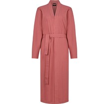 Cawo Dames  Home Kimono, extra licht Uni 40/42 koralle