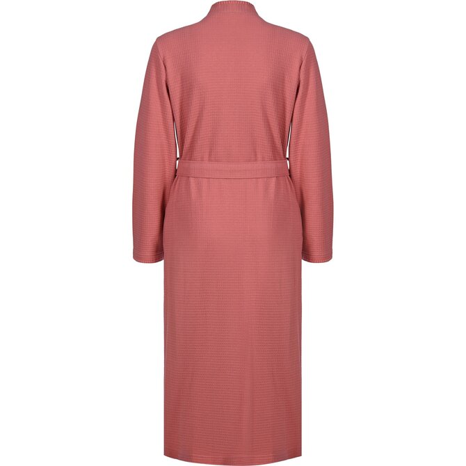 Cawo Dames  Home Kimono, extra licht Uni 40/42 koralle