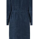 Cawö Cawo Dames  Home Badjas met Capuchon en ritssluiting Uni 44/46 sea