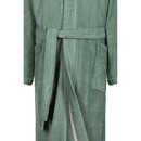 Cawö Cawo Dames  Home Badjas met Capuchon Uni XL fjord